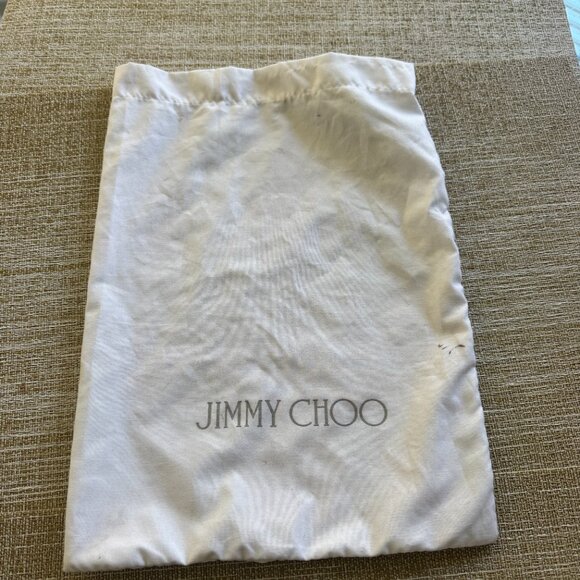 Jimmy Choo ROMY 60 Patent Leather Pointed Pumps in Nude | EU Size 35 | EUC - Picture 8 of 8